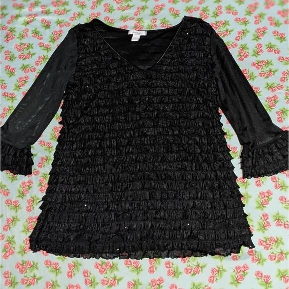 Dressbarn top Small  - Picture 1 of 7